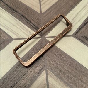 6  Pack 5-1/16” 128mm Center to Center Rubbed Bronze Novelty Handle Drawer Pull